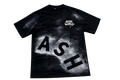 Spray paint shirt, black